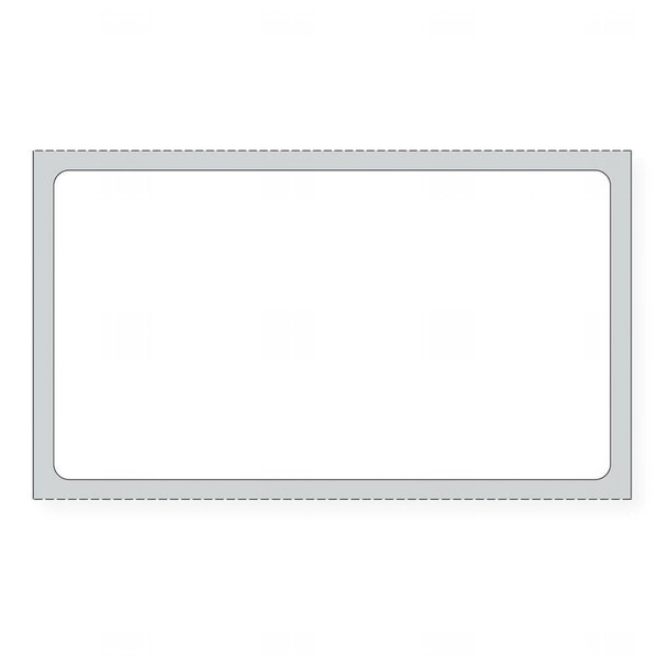 Blank Label PDC Thermal Label White Paper 1-1/4 X 2-1/4 Inch 8/CS