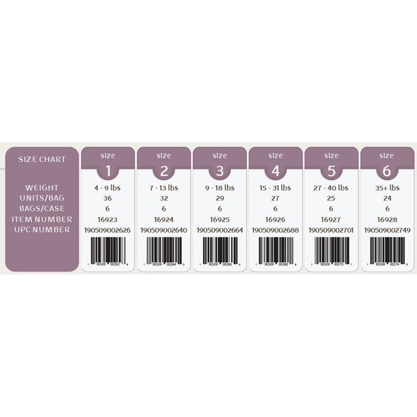 Unisex Baby Diaper Bambo Nature Size 6 Disposable Heavy Absorbency 144/CS Unisex Baby Diaper Bambo Nature Size 6 Disposable Heavy Absorbency 144/CS