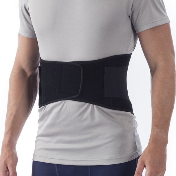 Occupational Back Support NYOrtho Deluxe 2X-Large Hook and Loop Closure 42 to 46 Inch Waist Circumference 9 Inch Back Height Adult 1/EA