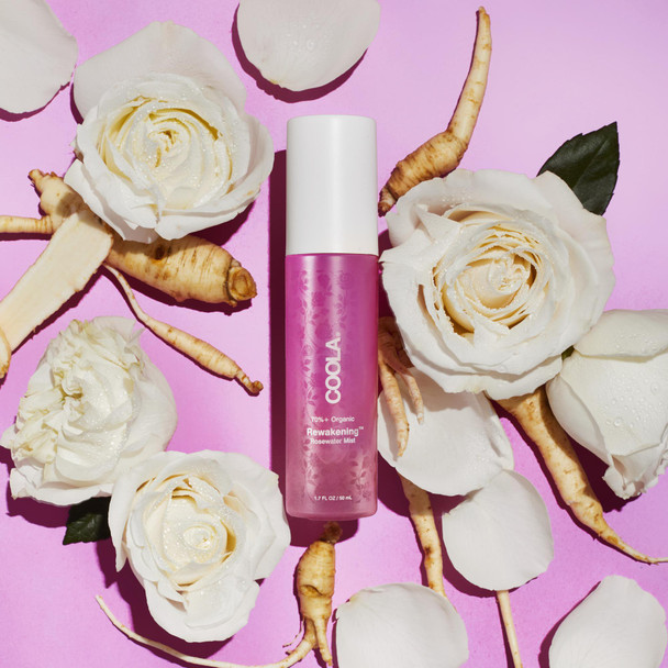 Facial Moisturizer Rewakening Rosewater Mist Face Spray 1.7 oz. Spray Bottle Floral Scent Liquid 24/CS