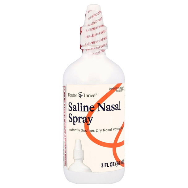 Saline Nasal Spray Foster & Thrive 0.65% Strength Nasal Spray 3 oz. 1/EA