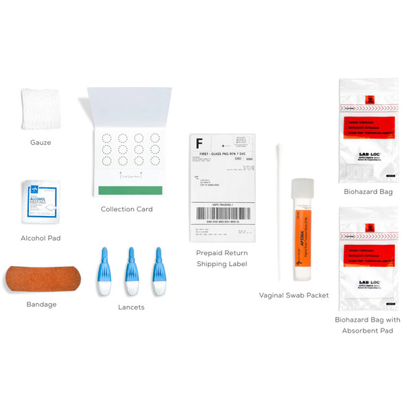Specimen Collection and Transport Kit Everlywell Collection Tube / Collection Card Sterile 1/KT Specimen Collection and Transport Kit Everlywell Collection Tube / Collection Card Sterile 1/KT