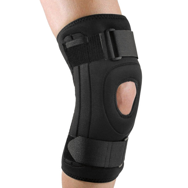Knee Support with Stabilized Patella Ossur FormFit X-Large D-Ring / Hook and Loop Strap Closure 16 to 17-1/2 Inch Knee Circumferenc Left or Right Knee 1/EA