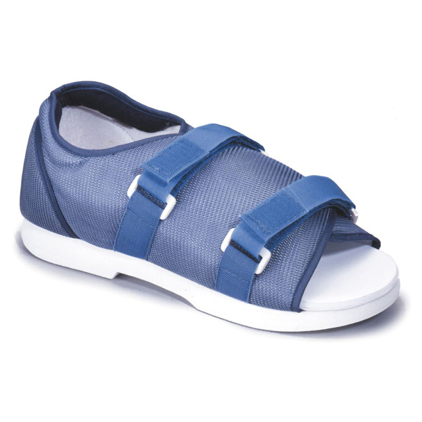 Mesh Top Post-Op Shoe Small Female Blue 1/EA