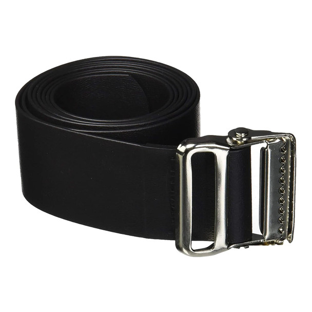 Gait Belt Easi-Care 72 Inch Length Black Vinyl Coated Webbing 1/EA
