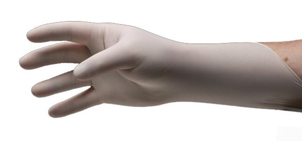 Exam Glove Pulse 151 Series Large NonSterile Latex Standard Cuff Length Fully Textured White Not Rated 1000/CS