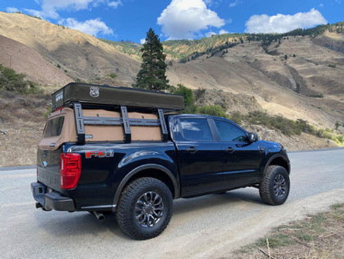 Datin Fab Canvas Cage Rack - Ford 2019-2025 Ranger; For 6 ft. bed