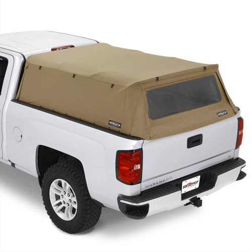 Softopper - Chevy/GMC 2014-2019 Silverado/Sierra 1500 ('19 Old Body Style} / 2014-2019 2500/3500; Ford 2015-2023 F-150; For 6.5 ft. bed