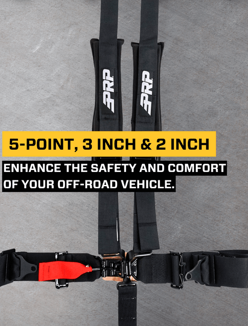 5.3x2 Harness with Pull Up Lap Belt