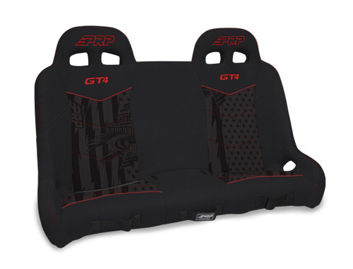 GT4 Quick Release Rear Suspension Bench Seat for Polaris RZR PRO XP4, PRO R4, PRO S4, Turbo R4