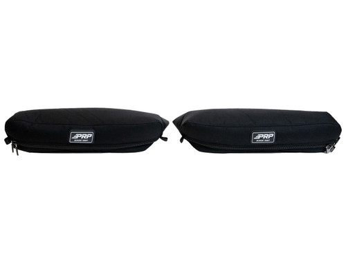 Pair of PRP Overhead Shelf Bags designed for the 2007-18 Mercedes Sprinter Van displayed side by side.