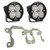 Ford Squadron Sport Fog Pocket Light Kit - Ford 2019-2023 Ranger; 2021-2025 Bronco NOTE: w/ OE Plastic Bumper