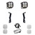 Dodge/Ram XL Pro A-Pillar Light Kit - Ram 2019-23 1500 Rebel; 2021-23 1500 TRX