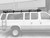 White Ford Excursion SUV highlighting Aluminess Weekender Roof Rack parked on the street.