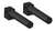 Close-up picture featuring Aluminess Bolt-On Tire/Box Supports on a white background.