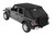 Trektop® Slantback Soft Top - Jeep 2018-Current Wrangler JL; 4-Door; Black Diamond