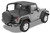 Header Targa Bikini - '07-09 Wrangler JK 2-Door (Black Diamond)