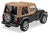 Replace-A-Top For OEM - '97-02 Wrangler TJ (Spice Sailcloth; Tinted Windows; Upper Door Skins Included)