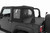 Halftop Soft Top - '07-18 Wrangler JK 2-Door (Premium Black Twill)