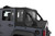 Halftop Soft Top - '07-18 Wrangler JK 4-Door (Premium Black Twill)