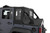 Halftop Soft Top - '07-18 Wrangler JK 4-Door (Premium Black Twill)