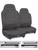 Enduro High Back Reclining Suspension Seats Kit for Jeep Wrangler CJ7/YJ (Pair)