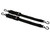 2” x 4’ Marine Transom Tie-Down Straps with Snap S-Hooks (2 Pack)