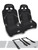 GT4 Suspension Seats Kit for Polaris RZR PRO XP, PRO R, PRO S, Turbo R (Pair)