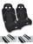 GT4 Suspension Seats Kit for Polaris General, RZR S 900, 900 Trail, Trail, XP 1000, Turbo, Turbo S (Pair)