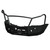 Angled view of Aluminess Front Winch Bumper with brush guards.