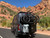 A loaded van with Aluminess Slimline Rear Bumper.