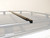 Highlighted close-up picture featuring Aluminess Adjustable Telescoping Roof Rack Crossbar on a van roof rack.