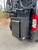 Dodge RAM Promaster with a rear door box and bike rack carrier from Aluminess Products.