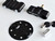 Close-up picture featuring a RotopaX LOX Pack Mount parts on a white background.