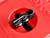 Close-up picture featuring a RotopaX LOX Pack Mount fastening a gasoline gallon.