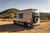 Rear view of a Sprinter van featuring Aluminess products.