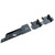 Close-up picture of Aluminess Recon Rack Awning Brackets for _ vans on a white background.