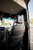 Rear view picture of a front seat featuring PRP Covers.