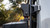 A close-up of the bike rack's lifting mechanism, showcasing its engineering.