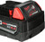 Close-up of the battery power indicator on the pack