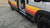 Van with open sliding door, showing Promaster Recon Side Steps.
