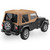 Replay™ Fabric-only Replacement Soft Top, Jeep 1997-2006 Wrangler; Upper Door Skins included; Tinted side and rear windows (except Unlimited)