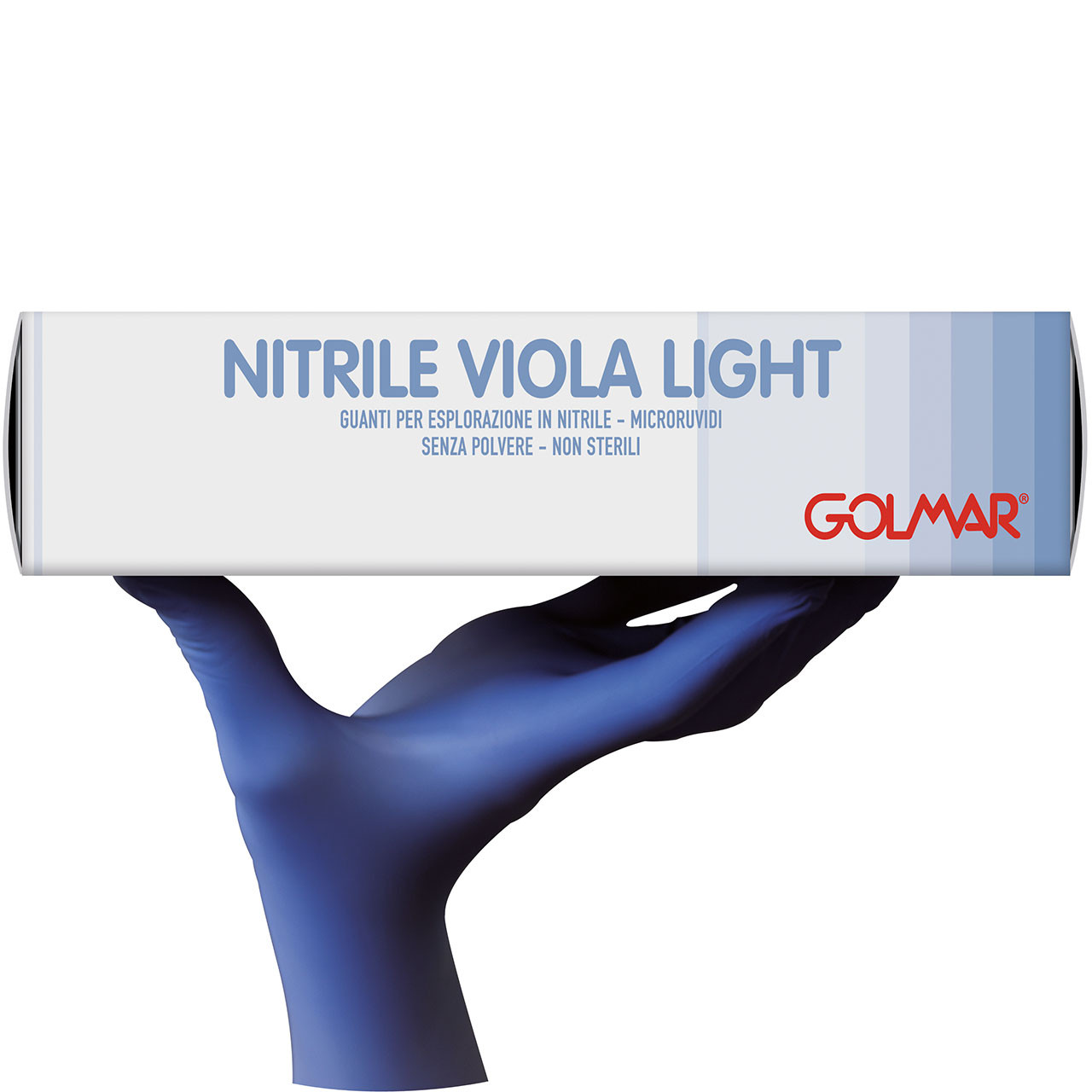 Guanti Nitrile Viola Light Monouso