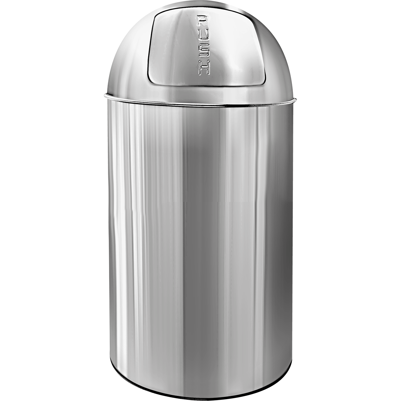 Cestino Rifiuti Industriale In Acciaio Inox WICHEMI, Con Chiusura Silenziosa, Per Ufficio Bagno Ristorante