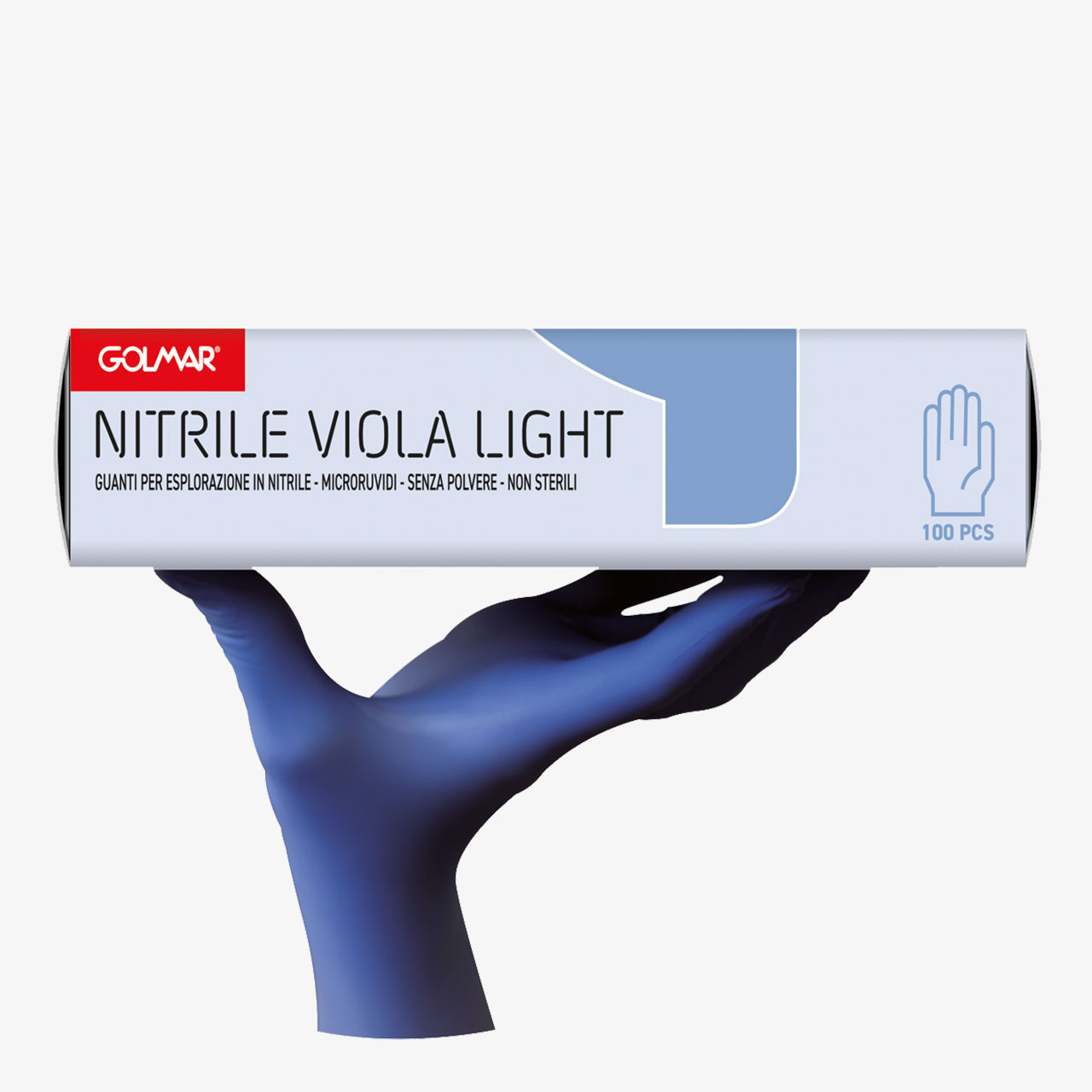 Guanti Lattice Monouso 100 Guanti / Nitrile Guanti Monouso, Senza Polvere, Resistenti E Set Presine Da Cucina - Foto 5