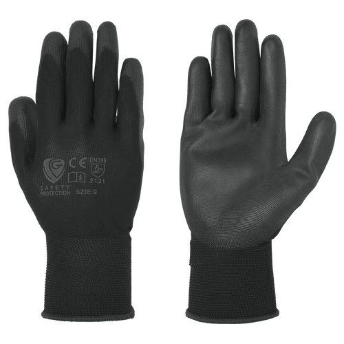 GUANTI NITRILE GRIGIO TAGLIA 8 CONF. 6 PZ