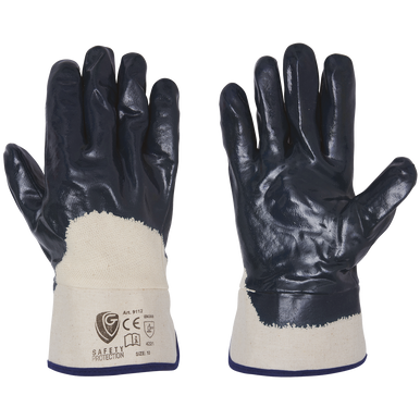 GUANTI SPALMATI IN SCHIUMA DI NITRILE CON PUNTINATURA - Foto 8