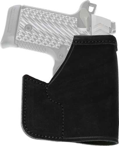 GALCO POCKET PROTECTOR HOLSTER - RH LEATHER RUGER LCP II BLACK