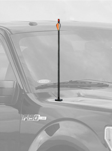 ARROW ANTENNA FULLY FUNCTIONAL - OEM REPLACEMENT ONE SIZE BLACK