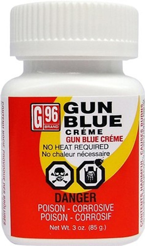 G96 GUN BLUE CREME 3OZ. - BLISTER PACKED